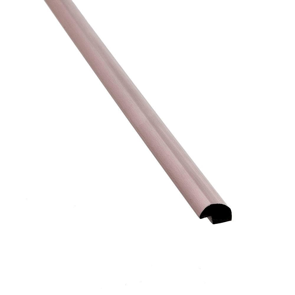Aspect 24 in. Stainless Steel Peel and Stick Decorative Wall Tile Trim ...