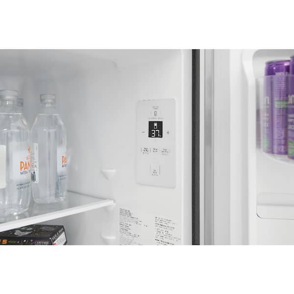 Frigidaire - 31.5 in. 18 cu. ft. Counter Depth French Door Refrigerator in Fingerprint-Resistant Stainless Look
