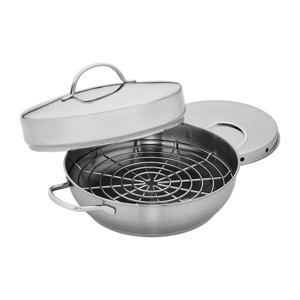 Resto 4-pc Stainless Steel Stovetop Smoker Cookware Set