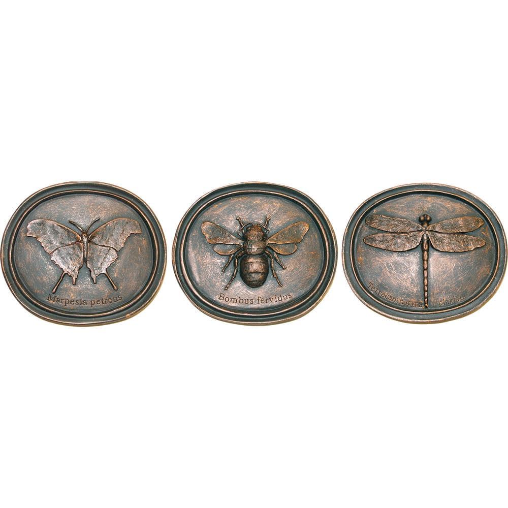 Oval Entomology Plaques (Set of 3)