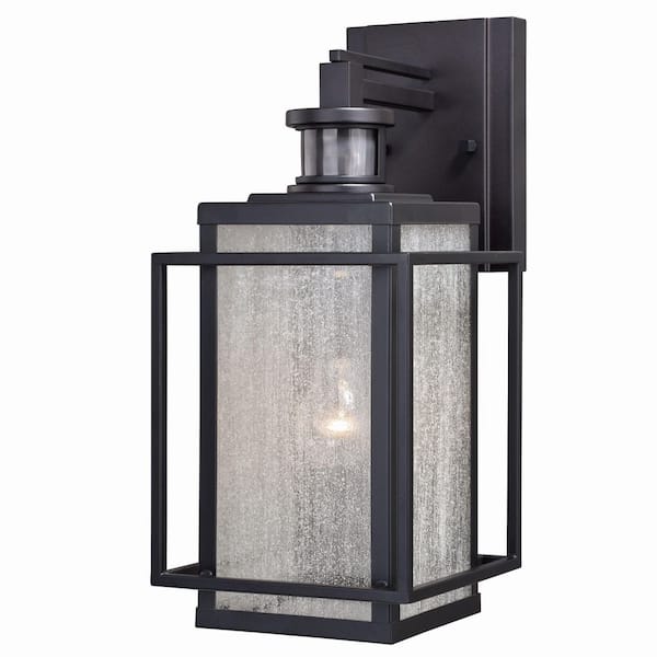 VAXCEL Hyde Bronze Motion Sensor Dusk to Dawn Outdoor Mission Wall Light