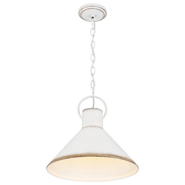 antique white pendant light