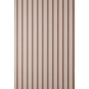 Reggie Blush Pink Vertical Slats Wallpaper Sample