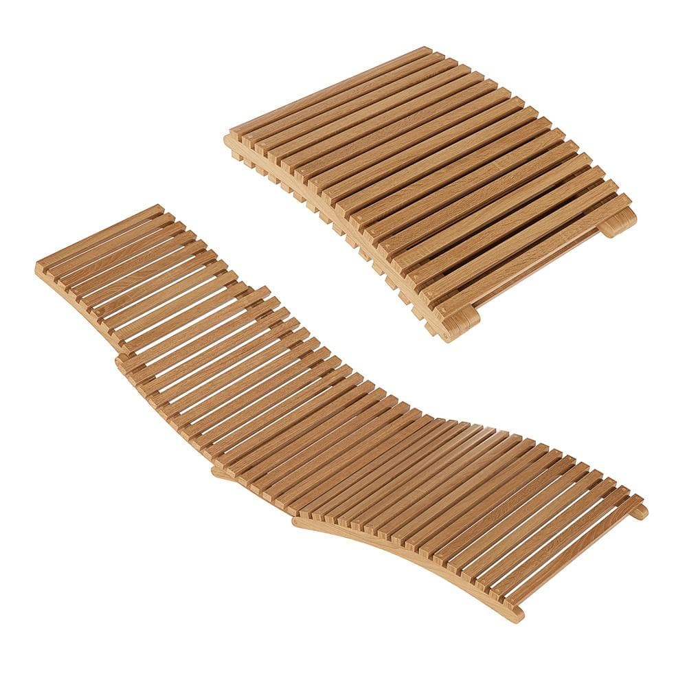 Teak Wood Patio Folding Chaise Lounge Chair with Slatted Seat Full-Length Ergonomic Curve and DIY Paintable price history on PriceWatchPro