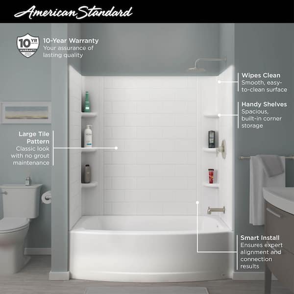 American Standard Ovation Curve 60 In, High End Alcove Bathtubs Philippines