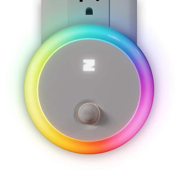 Zing Smart Motion Activated Full-Color LED Night Light with Built-In Wi-Fi Motion Sensor (3-Pack)
