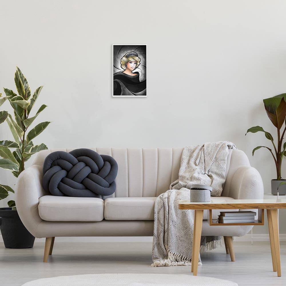 Royal Peoples' Princess by Mandie Manzano White Framed People Giclee Art Print 18 in. x 12 in. price history on PriceWatchPro