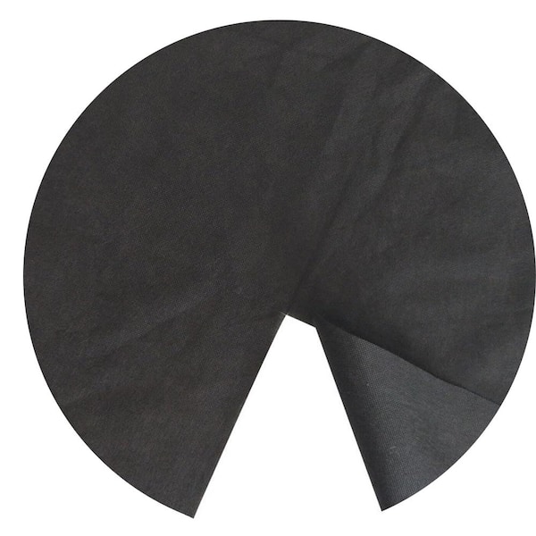 Agfabric Weed Block Mulch, Tree Mat, Weed Barrier Mat, Round Weed Barrier Fabric, Garden Mat, 3.0 oz., Dia-29 (10-Pack, Black)