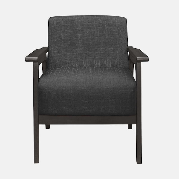 wetiny Dark Gray Fabric Chair