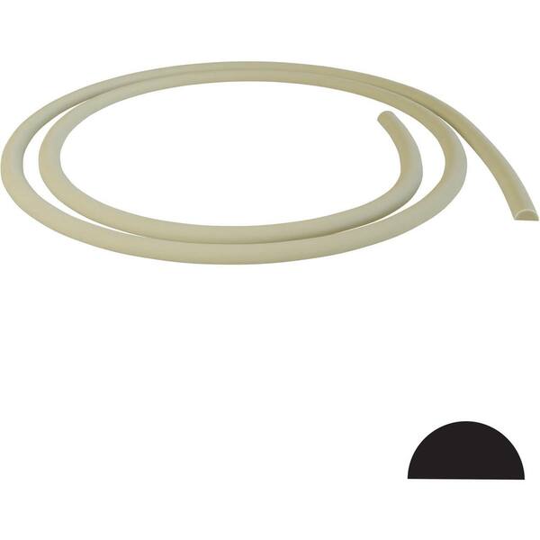 Brickyard Automotive 1/4 Inch X 20 Ft Half Round Chrome Trim Molding - Universal