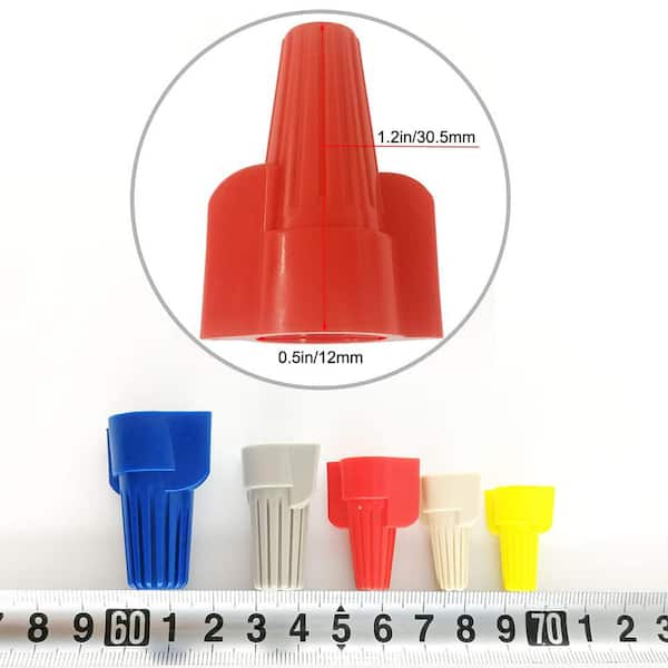 HKS 70-Pack Red Wire Nuts - Electrical Connectors For Home & Auto