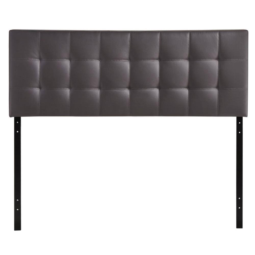 MODWAY Lily Brown Full Upholstered Vinyl Headboard MOD5147BRN The