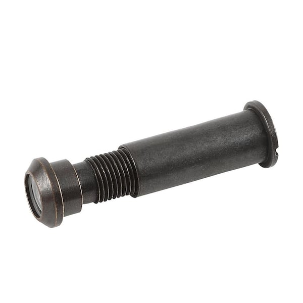 Defiant Aged Bronze 115 Degree Door Viewer 70562 - The Home Depot