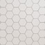 LuxeCraft White 4-1/4 in. x 4-7/8 in. Glazed Ceramic Hexagon Wall Tile (3 sq. ft./Case)