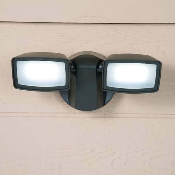 FSL2030LH Halo  Bronze Outdoor Integrated LED Large-Head Flood Light 