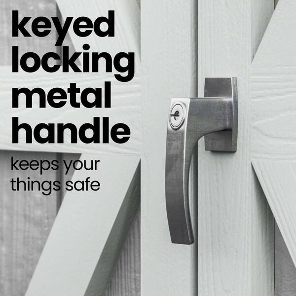 Pro Assembled Hudson 12 ft. W x 16 ft. All Weather Wood Storage Shed w/Floor and Smartside-Driftwood Shingle(192 sq.ft.)