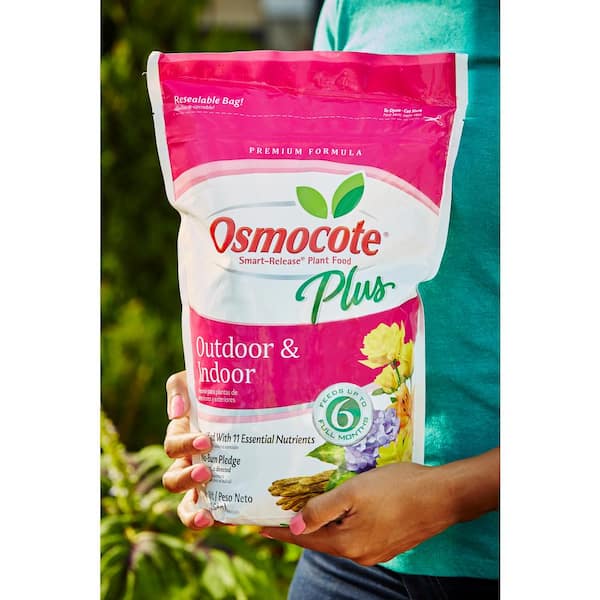 Osmocote Smart-Release 8 lb. Indoor and Outdoor Plant Food 274850 - The  Home Depot