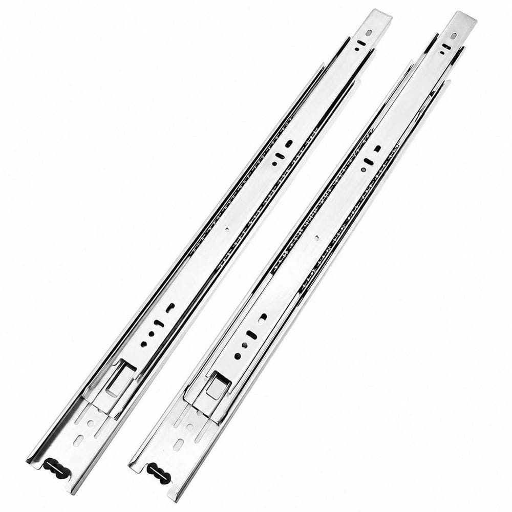 3-Section 16 in. Zinc Plated Side Mount Cold Rolled Steel Soft-Close Heavy Duty Ball Bearing Drawer Slides 6 Pairs price history on PriceWatchPro