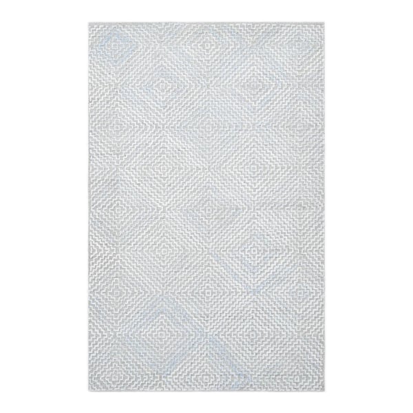 Solo Rugs Linda Contemporary Modern Rhino 9 ft. x 12 ft. Hand Loomed Area Rug