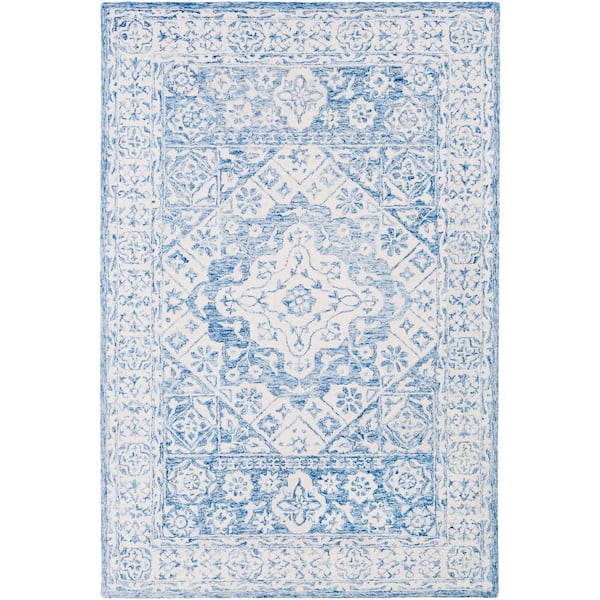 Alexina Pale Blue 6 ft. x 9 ft. Area Rug