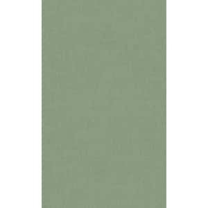 Moss Green Simple Plain Printed Non-Woven Non-Pasted Textured Wallpaper 57 Sq. Ft.