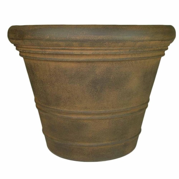 Unbranded 28 in. Plastic Ancona Planter-DISCONTINUED