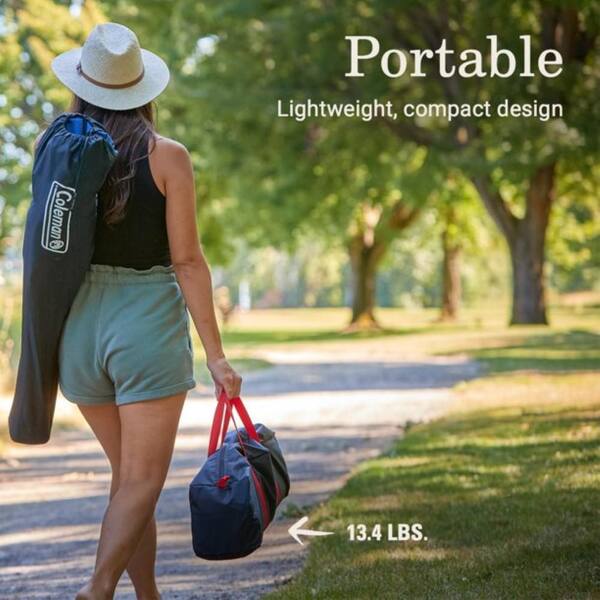 Coleman Skyshade 10 x 10 Screen Dome Canopy Tent, Moss/Yellow