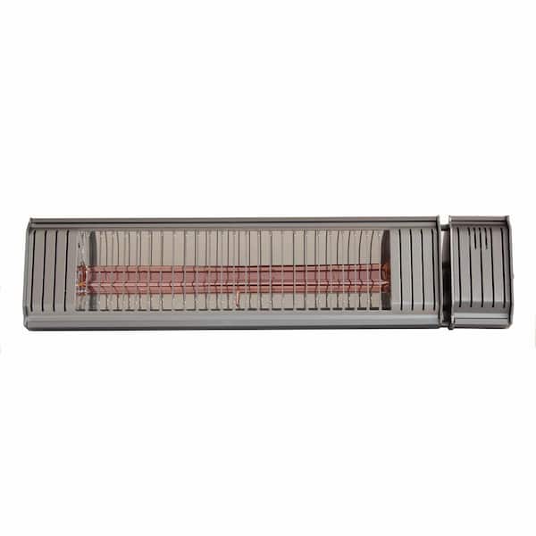 1500 BTU Smart Electric Patio Heater, Gunmetal Grey