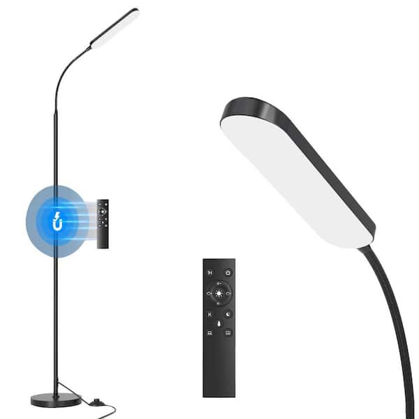 ZXXC 73.5 in. Classic Matte Black Standard Dimmable and 4