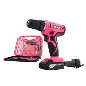 Tools 10.8-Volt Lithium-Ion 3/8 in. Cordless Drill with Accessory Set (30-Piece)