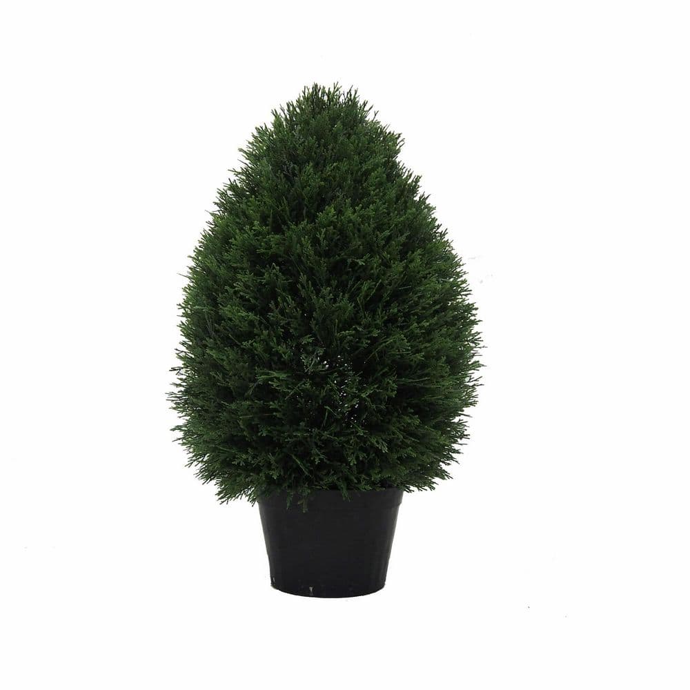 Plow & Hearth 24'' Faux Cedar Plant