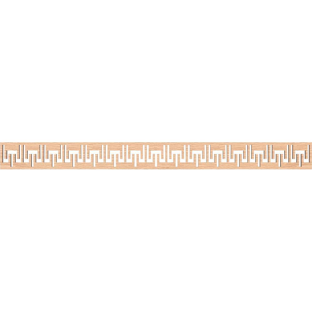 Victory Fretwork 0.375 in. D x 46.375 in. W x 4 in. L Red Oak Wood Panel Moulding price history on PriceWatchPro