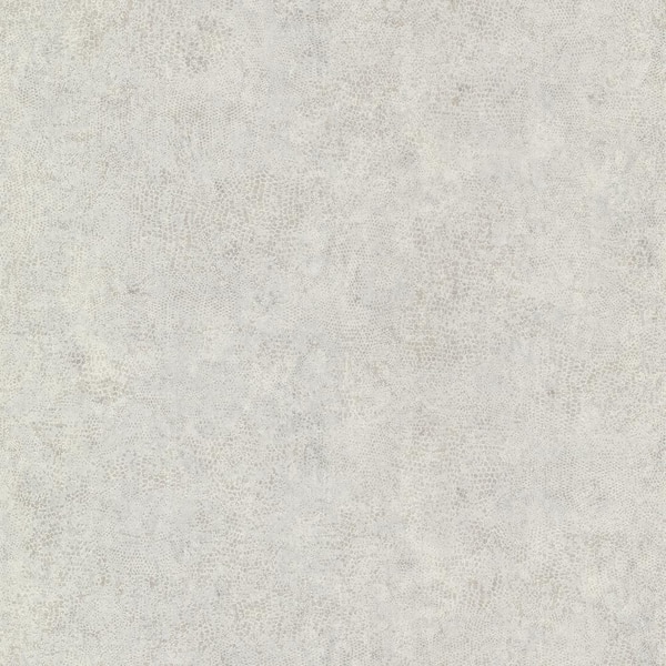 A-Street Prints Clerici Platinum Snakeskin Wallpaper Sample