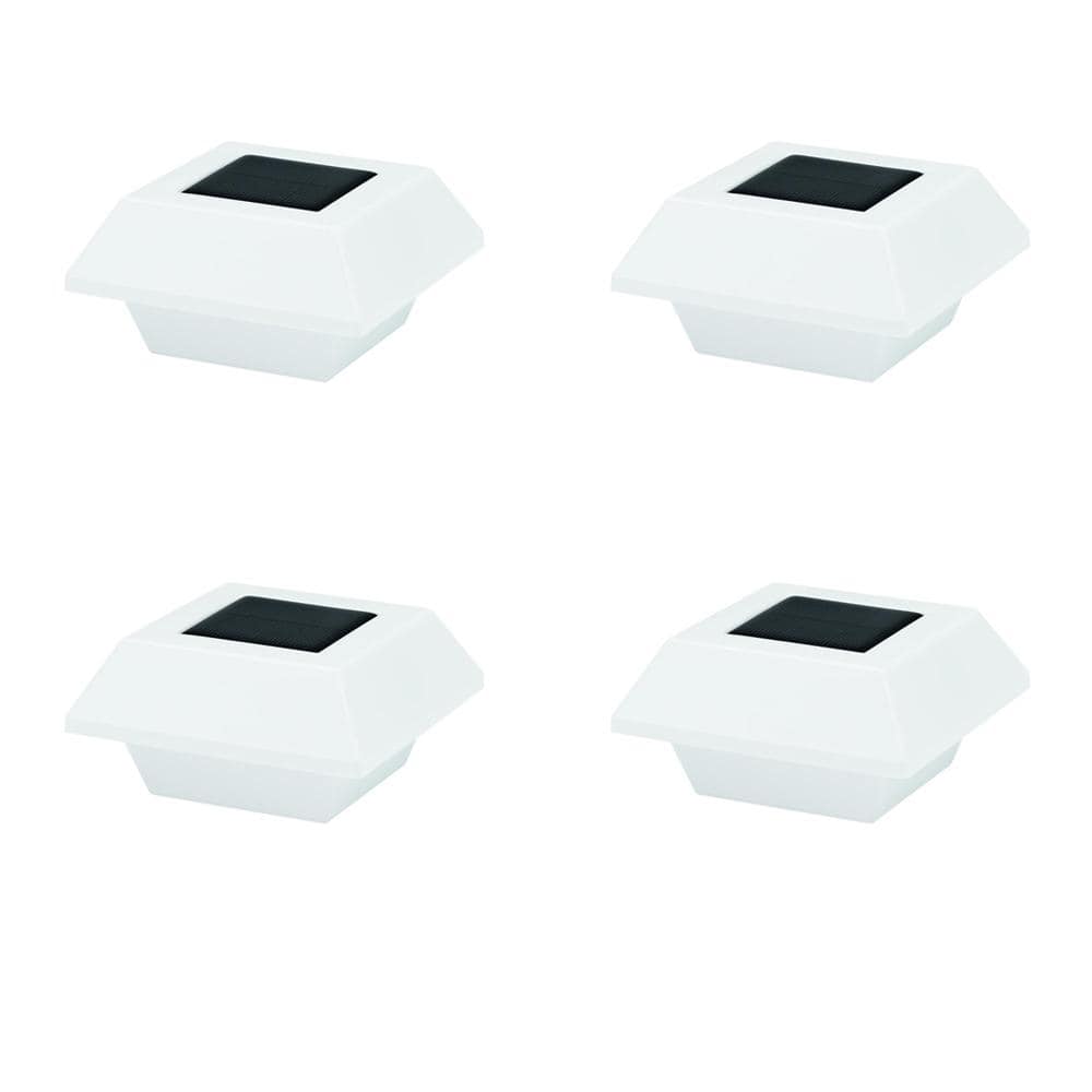 Have a question about Hampton Bay 10 Lumens Integrated LED White Outdoor  Solar Roof Gutter Light (4-Pack)? Pg The Home Depot