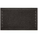 Dots Charcoal 24 in. x 36 in. Impressions Mat