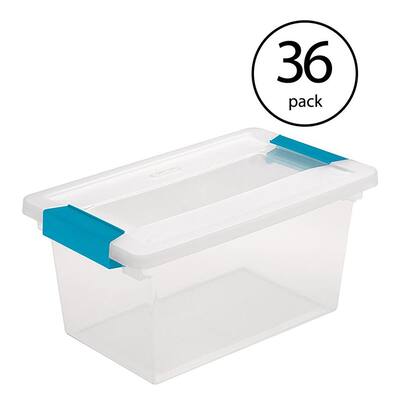 sterilite white tote