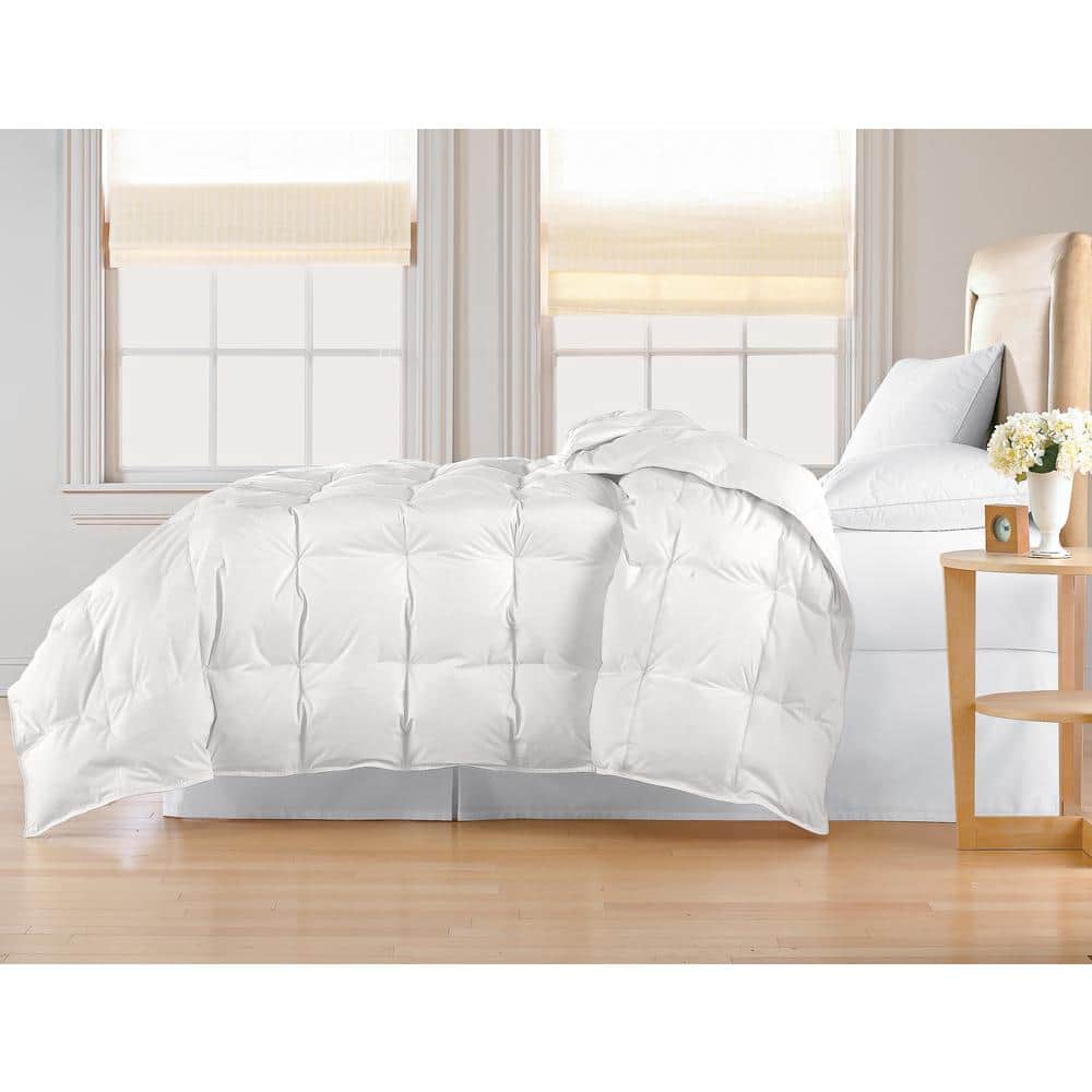 White Down Cotton Cambric Full/Queen Comforter