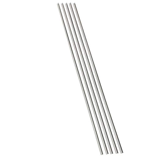 PALISADE Polar Frost 94 in. Vinyl Backsplash Accessory Inside Corner Trim (5-Pack)