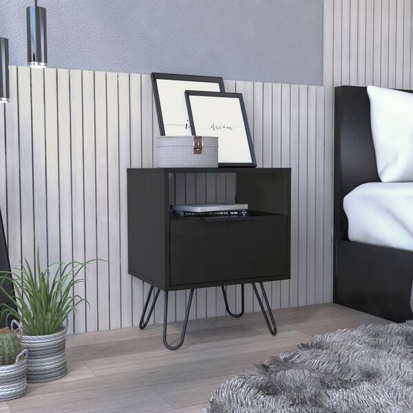 Hairpin leg best sale nightstand