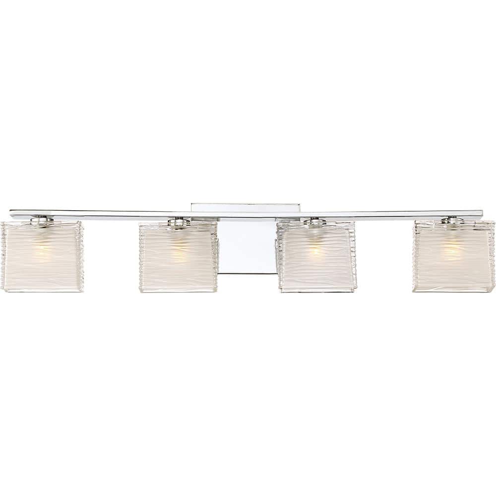 Westcap 4-Light Polished Chrome Vanity Light price history on PriceWatchPro