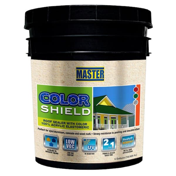 Master Products 5 Gal. Green ColorShield Roof Coating Sealer