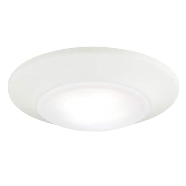 Westinghouse 60-Watt 6 in. White 5000K Indoor/Outdoor Integrated ENERGY STAR Dimmable LED Flush Mount