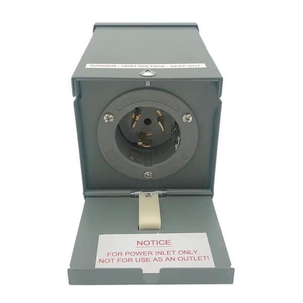 50 Amp Power Inlet Box (CS6375) with Cover