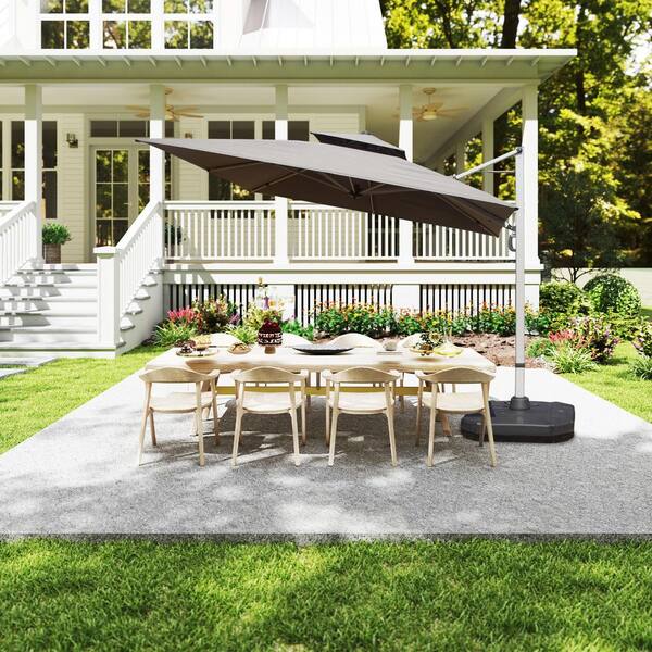9 ft patio table umbrella all weather outdoor Blissun 9' Umbrella, Outdoor Umbrella, Yard Umbrella, Market with 8 Sturdy Ribs, Push Button Tilt and Crank (Tan) : Patio, Lawn & Garden Allen + Roth Garden 【Easy Crank Operation Best Choice Products 7.5ft Patio Umbrella White Pole  Outdoor Market Umbrella Steel Pole - Navy Size:Medium 57-58 cms