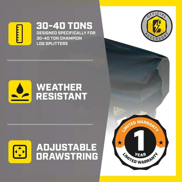 Weather-Resistant Storage Cover for 30-40 Ton Log Splitters