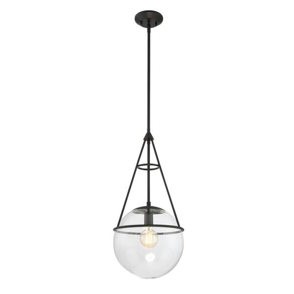 Filament Design 1-Light Black Pendant