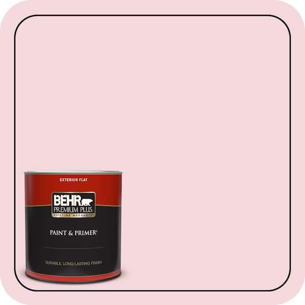 BEHR PREMIUM PLUS 1 Qt. #M140-1 Funhouse Flat Exterior Paint & Primer