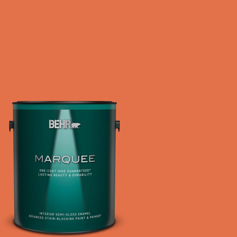 1 gal. Home Decorators Collection #HDC-SM16-03 Mai Tai Semi-Gloss Enamel Interior Paint & Primer