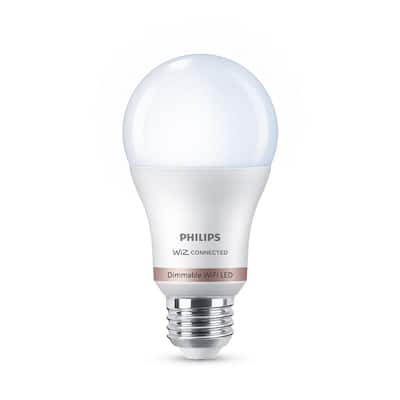 Daylight A19 LED 60W Equivalent Dimmable Smart Wi-Fi Wiz Connected Wireless Light Bulb