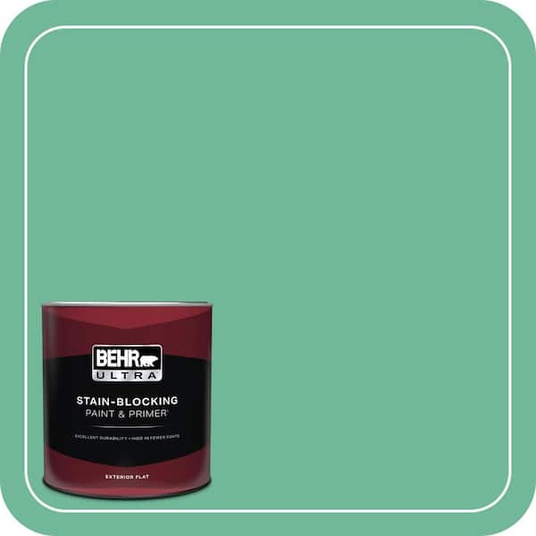BEHR ULTRA 1 qt. #MQ6-41 Farmers Market Flat Exterior Paint & Primer